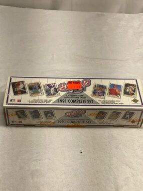 1991 Upper Deck Baseball Edition Factory Sealed Complete Set 800 Cards